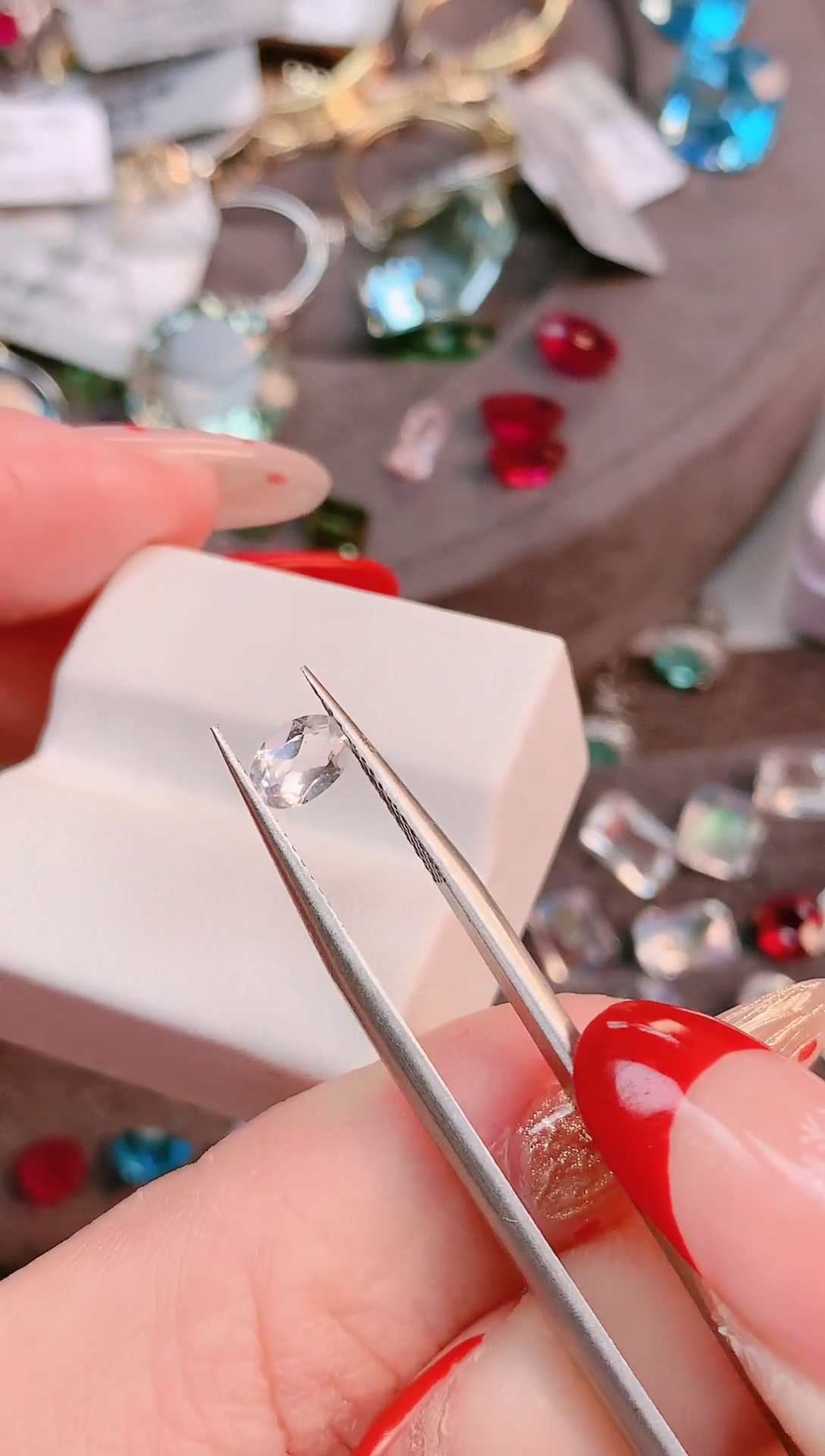 绿柱石（摩根石）裸石天然0.43ct