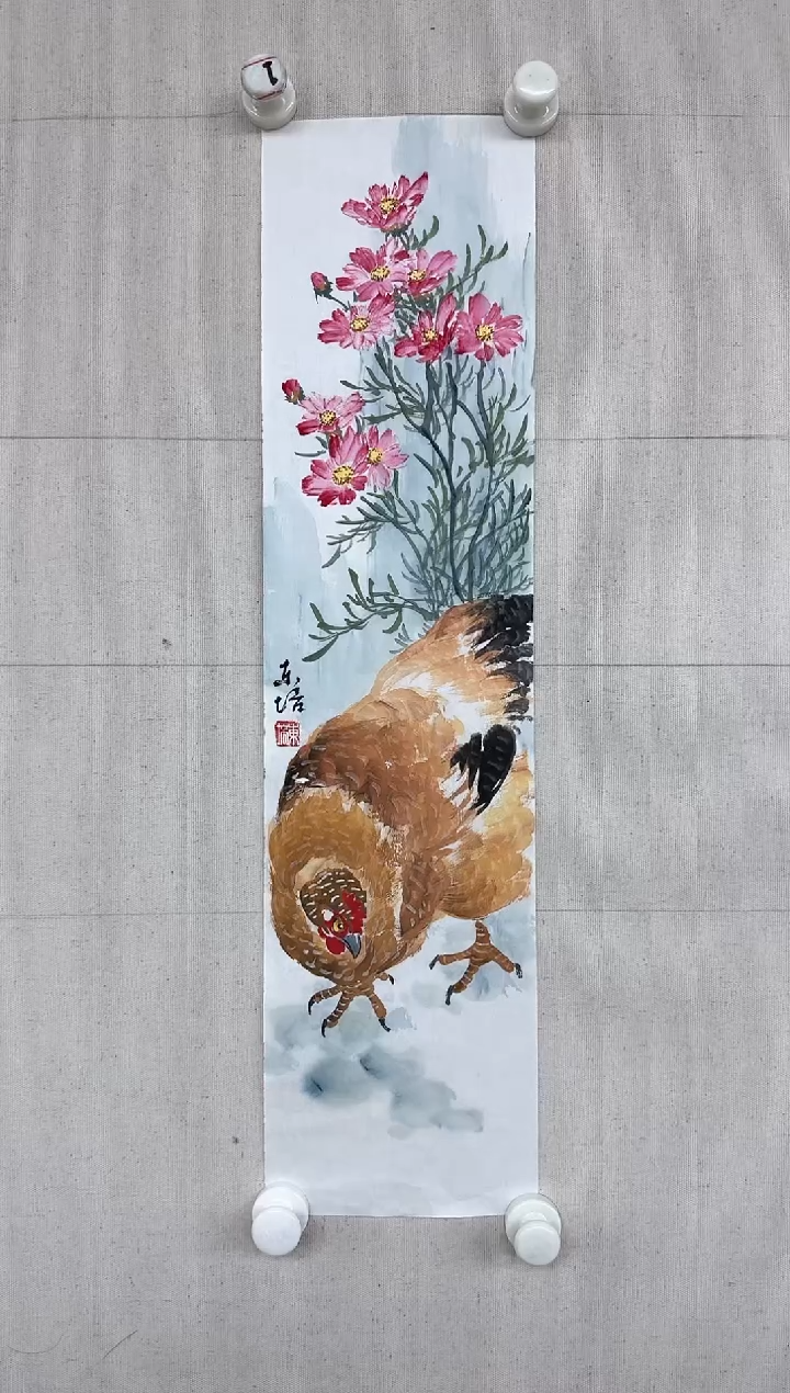 【闪购商品】折扇1高炳山艺术——赵老师绘画作品