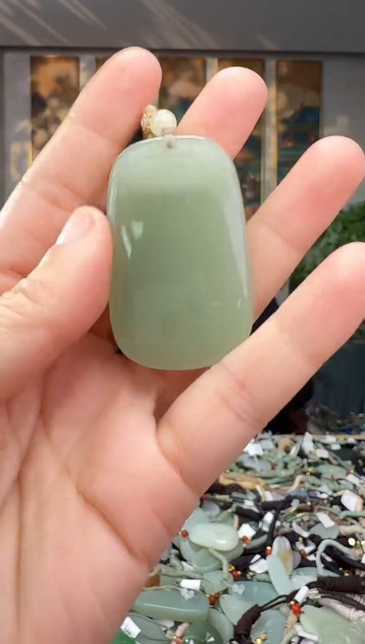 未镶嵌和田玉挂件拍一发一