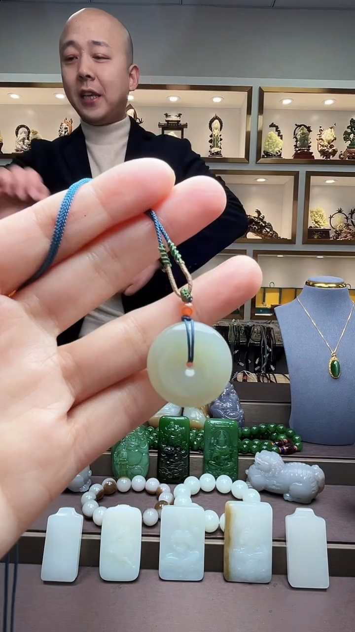 【闪购商品】和田玉挂件未镶嵌1