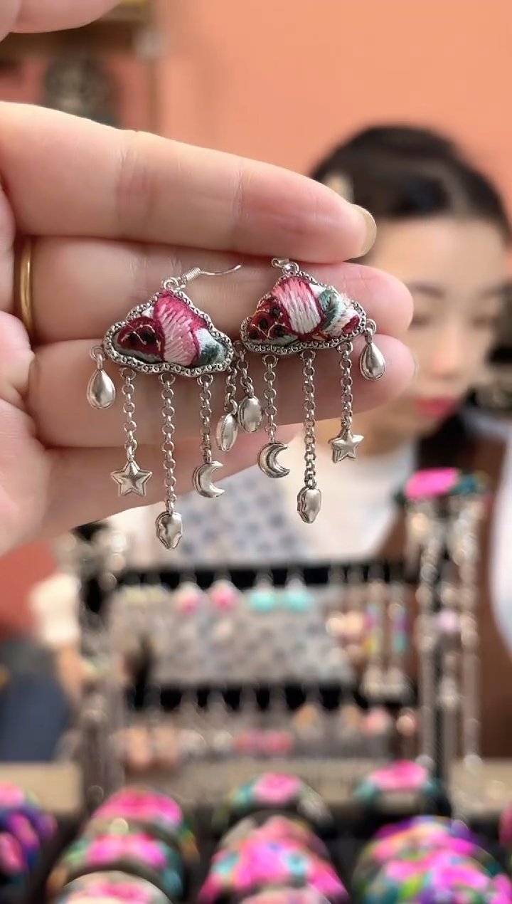 织绣 艺枝独绣老绣饰品126