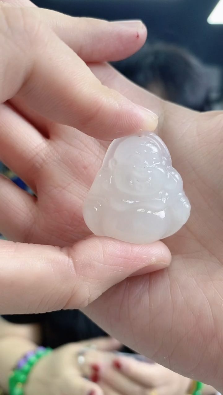 和田玉（白玉）未镶嵌吊坠(不含链)多样性发其一颜色微差