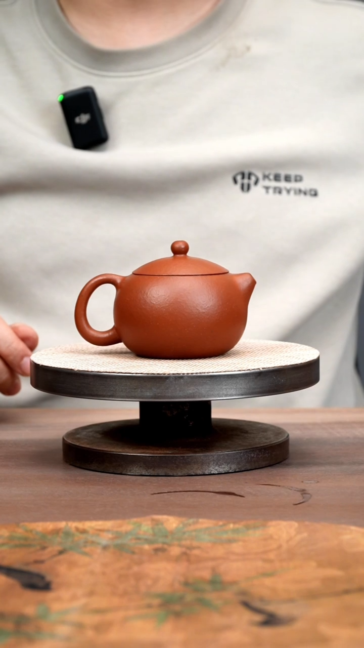 【闪购商品】紫砂茶壶生砂朱泥西施