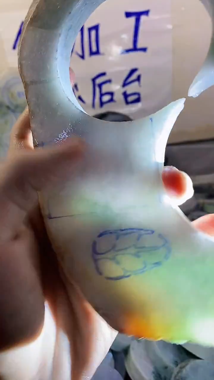 裸石翡翠纯天然A货翡翠87