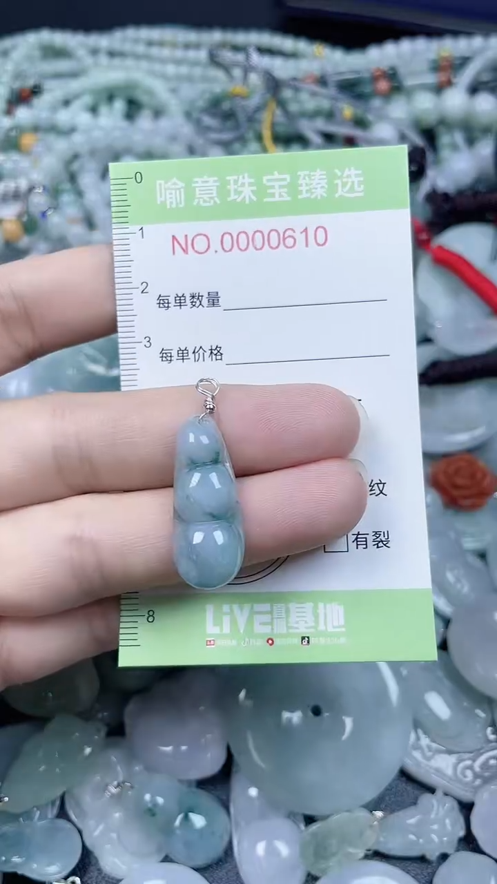 颈饰未镶嵌翡翠007