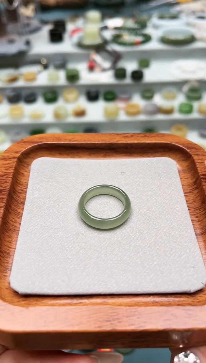 【闪购商品】和田玉戒指未镶嵌15号