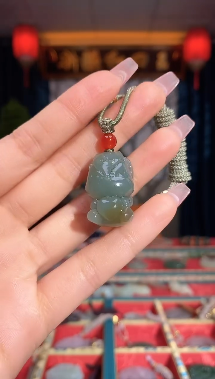 【闪购商品】和田玉颈饰未镶嵌凤九