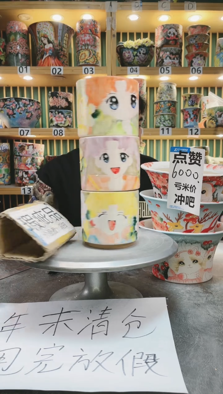 【闪购商品】默认微瑕一物一拍0117-135-3个