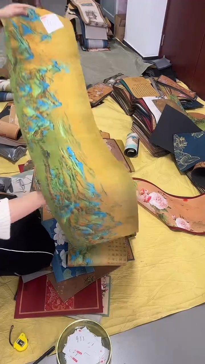 混纺微瑕吸水茶席-30x260-117号