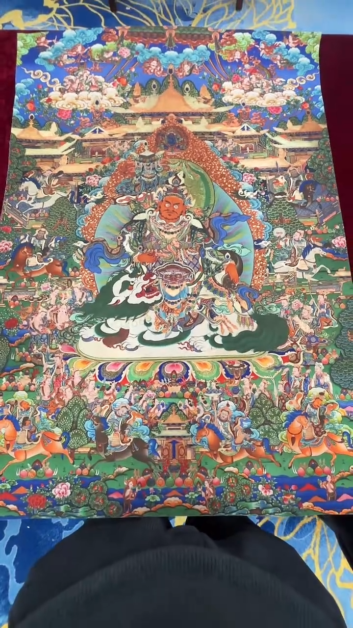 卷轴画唐卡16100