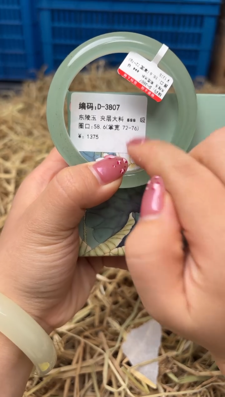 未镶嵌手镯石英质玉D-3807