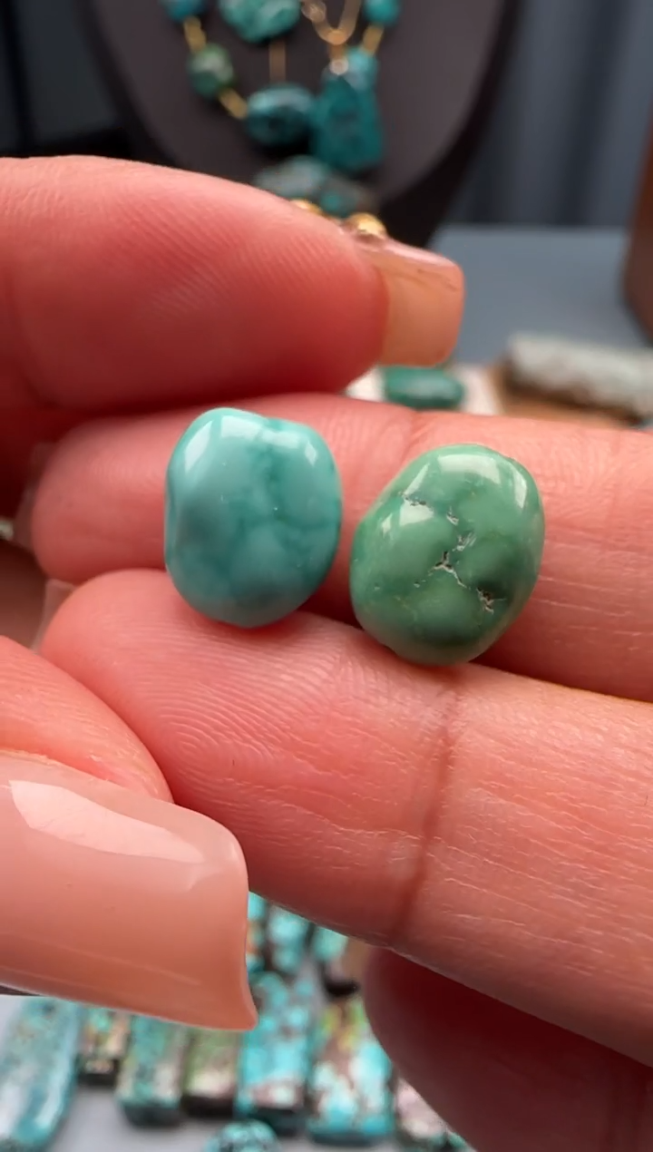【闪购商品】绿松石珠宝奇石未镶嵌绿松石