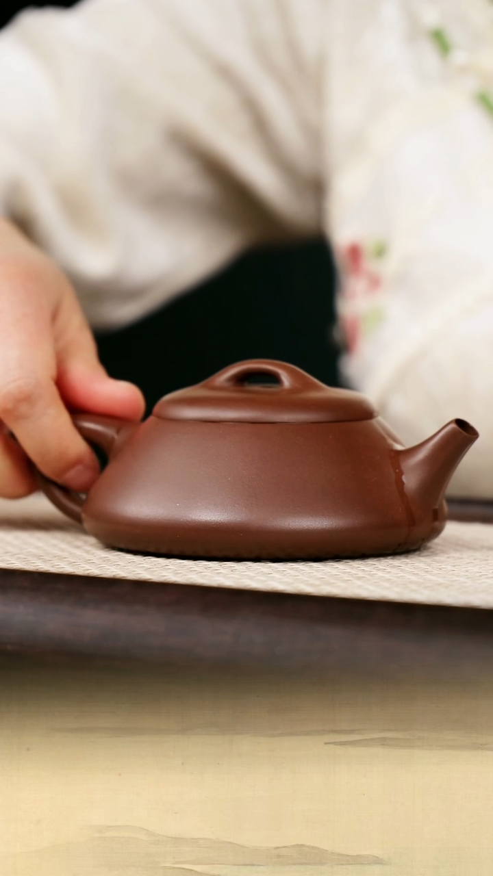 【闪购商品】紫砂茶壶1985原矿深井底槽清纳瓢