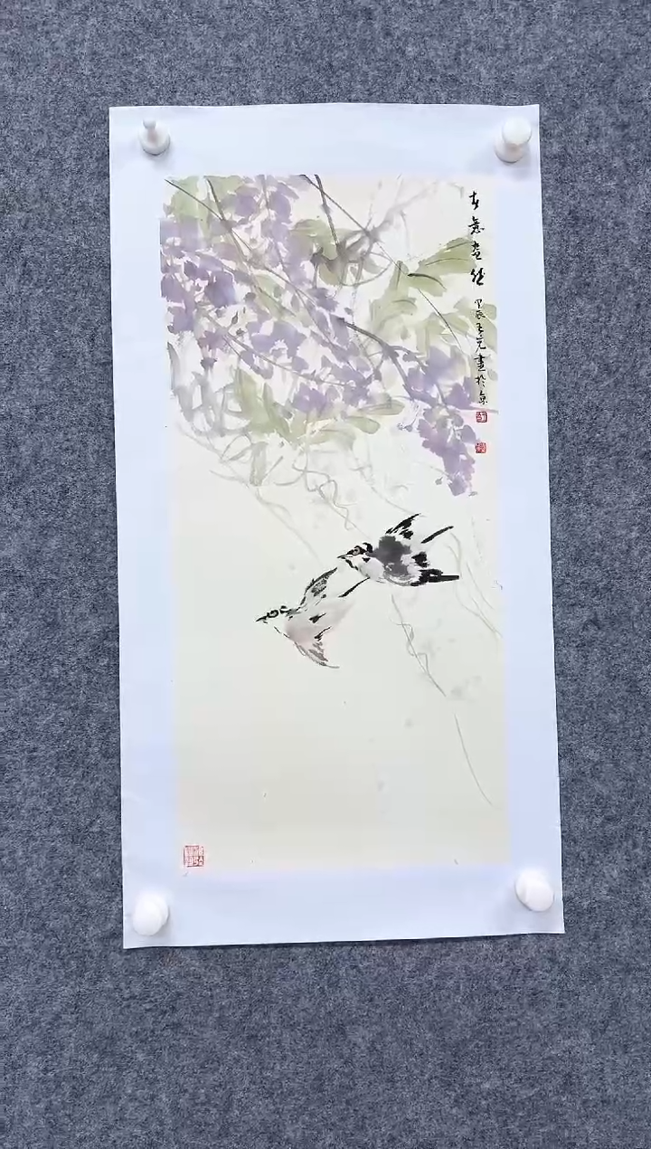 国画ST-WK老师绘画作品