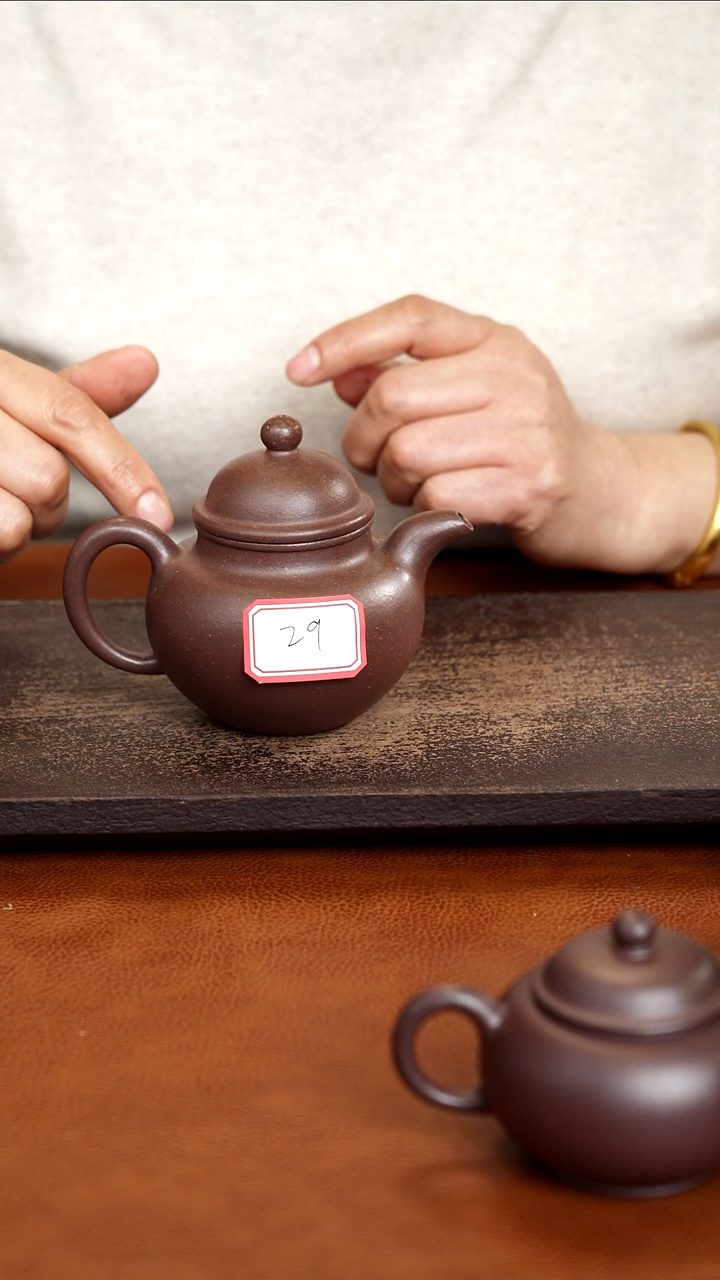 茶壶紫砂30目天青寿珍掇球