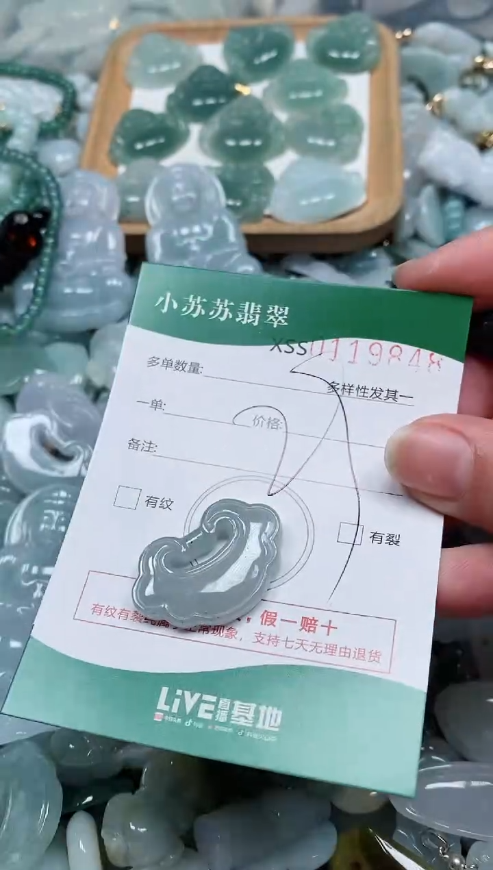 【闪购商品】翡翠颈饰未镶嵌闪购商品0119848