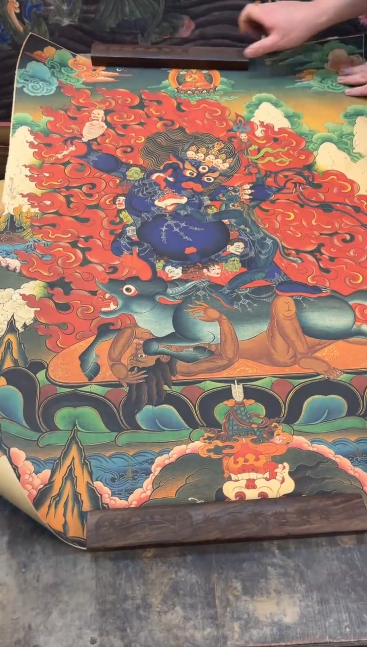 卷轴画刘洋画院老六专属AA35