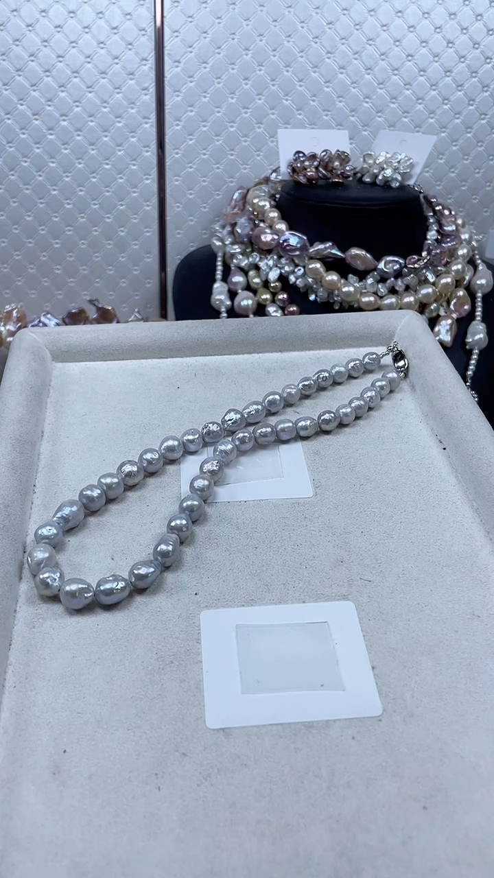 未镶嵌项链淡水珍珠【纯恬饰品】