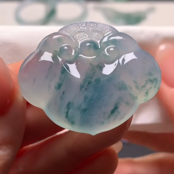 缅甸翡翠定制毛货尺寸34*43*6.9