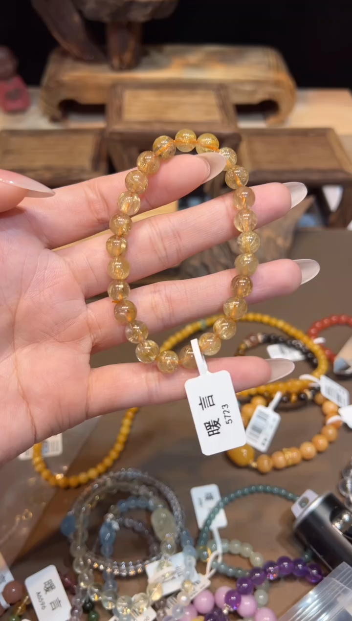 【闪购商品】水晶手链未镶嵌手饰@@5723