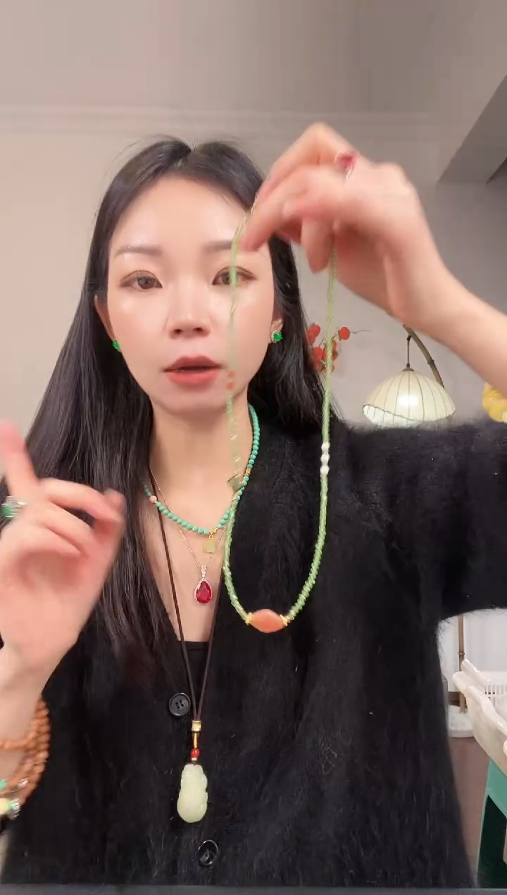 【闪购商品】琥珀颈饰未镶嵌A26AAAAAAA