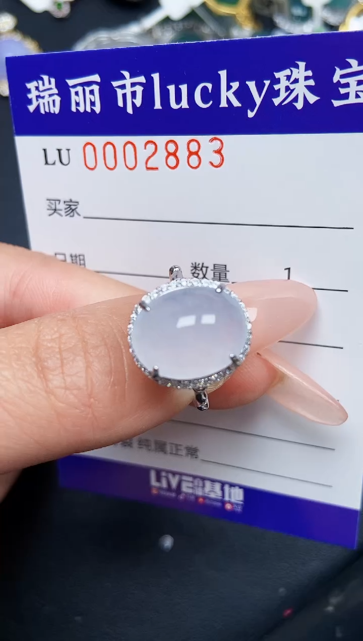 【闪购商品】翡翠颈饰银S925镶嵌2883