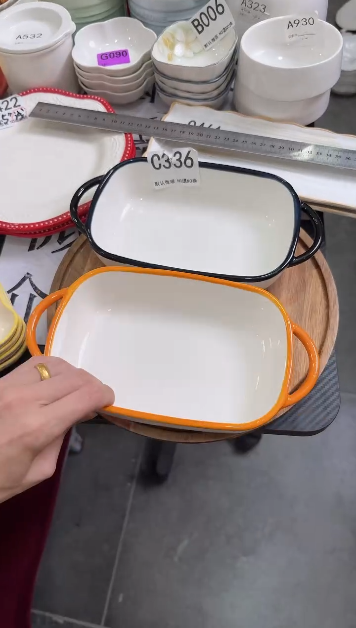 摆件陶C336-2 陶瓷餐具库存微瑕