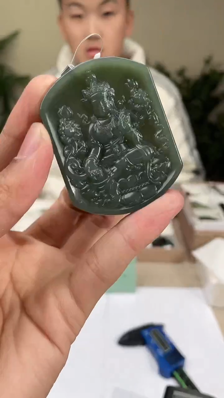 颈饰未镶嵌和田玉多样性拍一发一200119