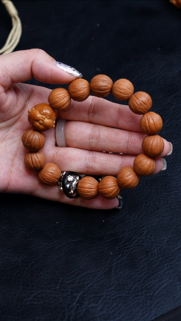 【闪购商品】橄榄核手串/手链15猴头百态单籽手串