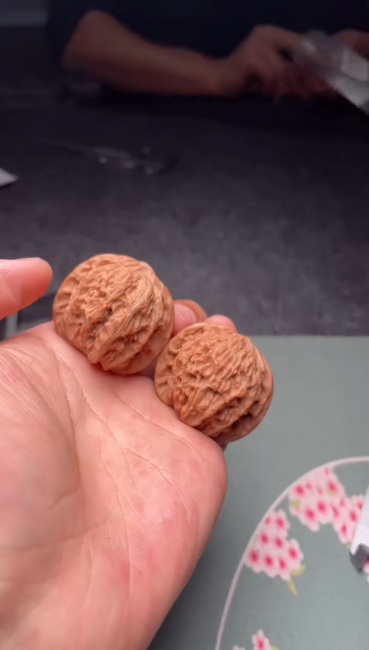 把件文玩核桃a352    磨盘 39尺