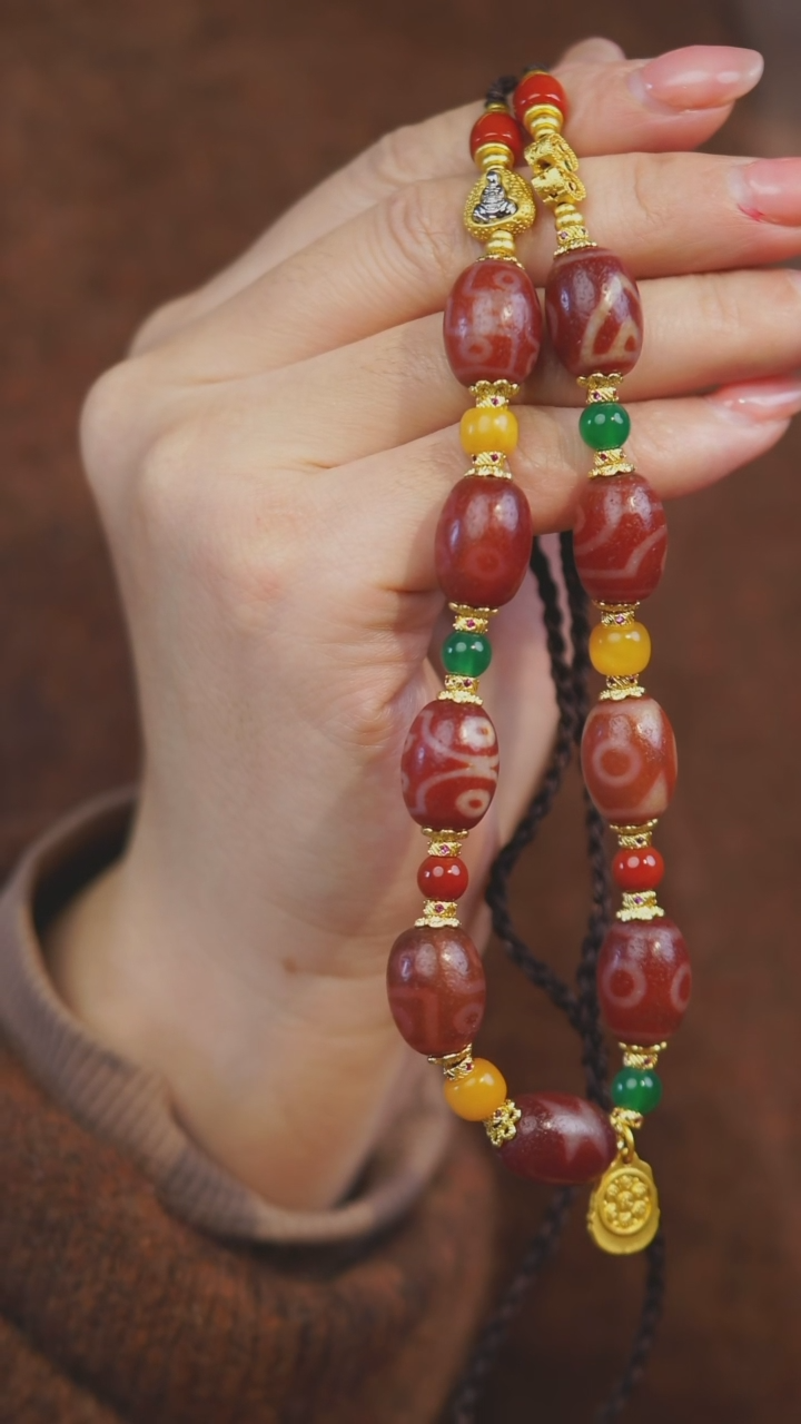 【闪购商品】玛瑙/玉髓项链未镶嵌多样性发一