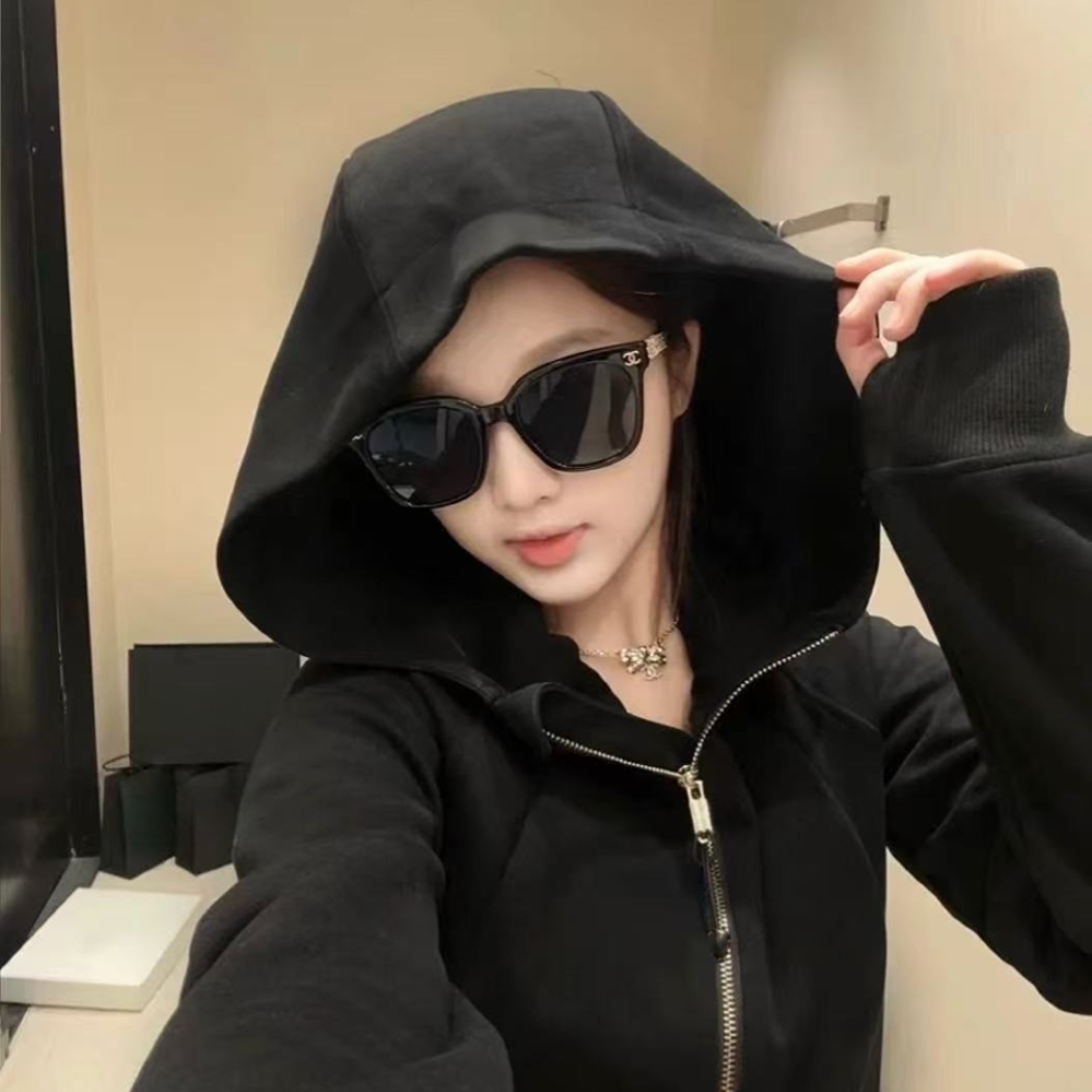 一模一样的同款系列全拉链修身长袖连帽卫衣女-小鹿专属8