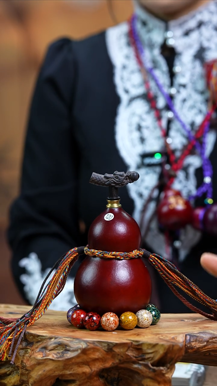 【闪购商品】120—光岳葫天然大漆酒葫芦不含漆珠