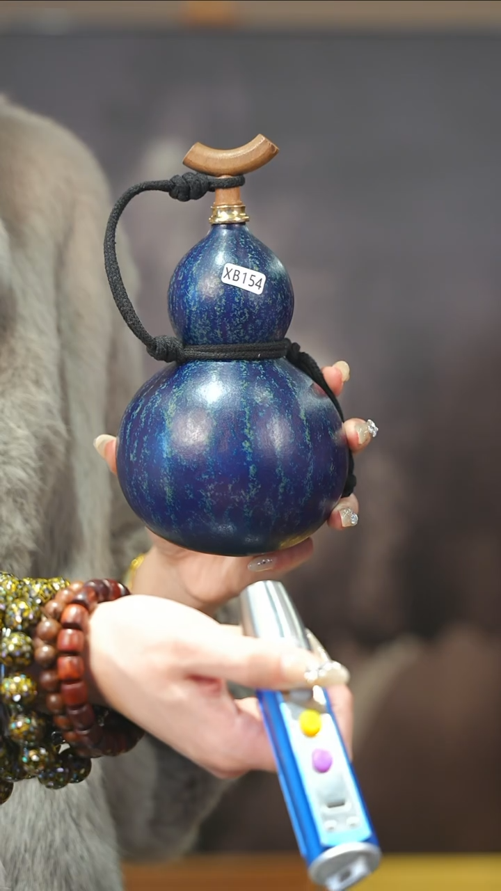 【闪购商品】XB154大漆酒葫芦不包手串及旋转底座