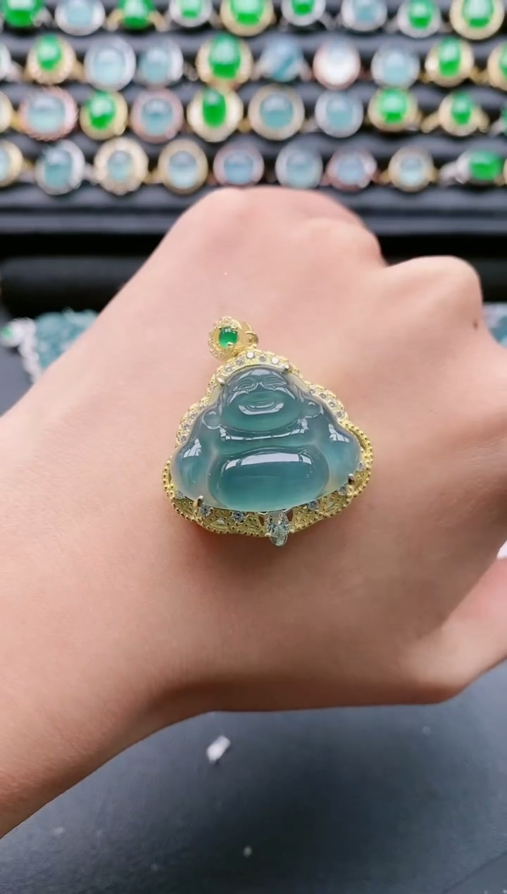 【闪购商品】翡翠戒指银S925镶嵌111111