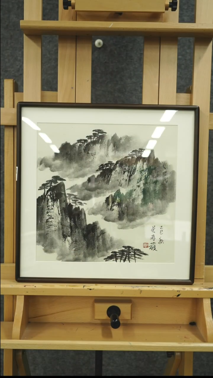 国画国画作品WZF老师