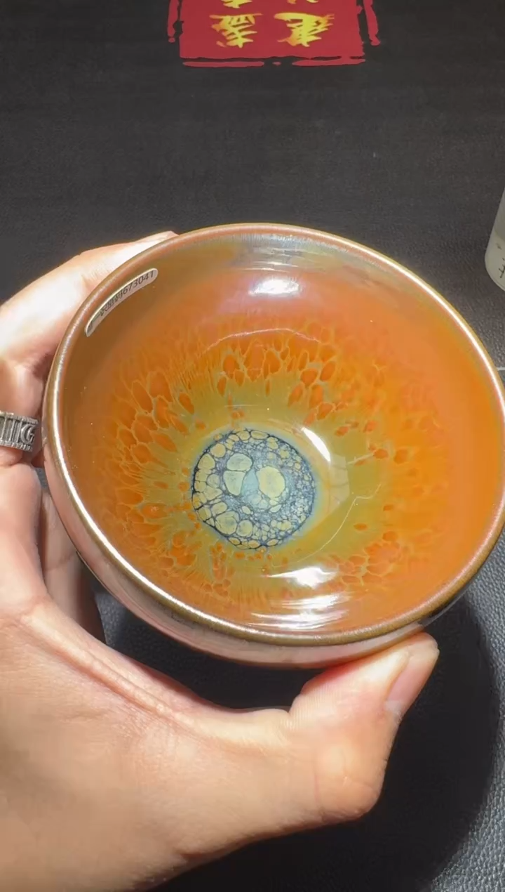 茶盏蔡炳昆柴烧盏56