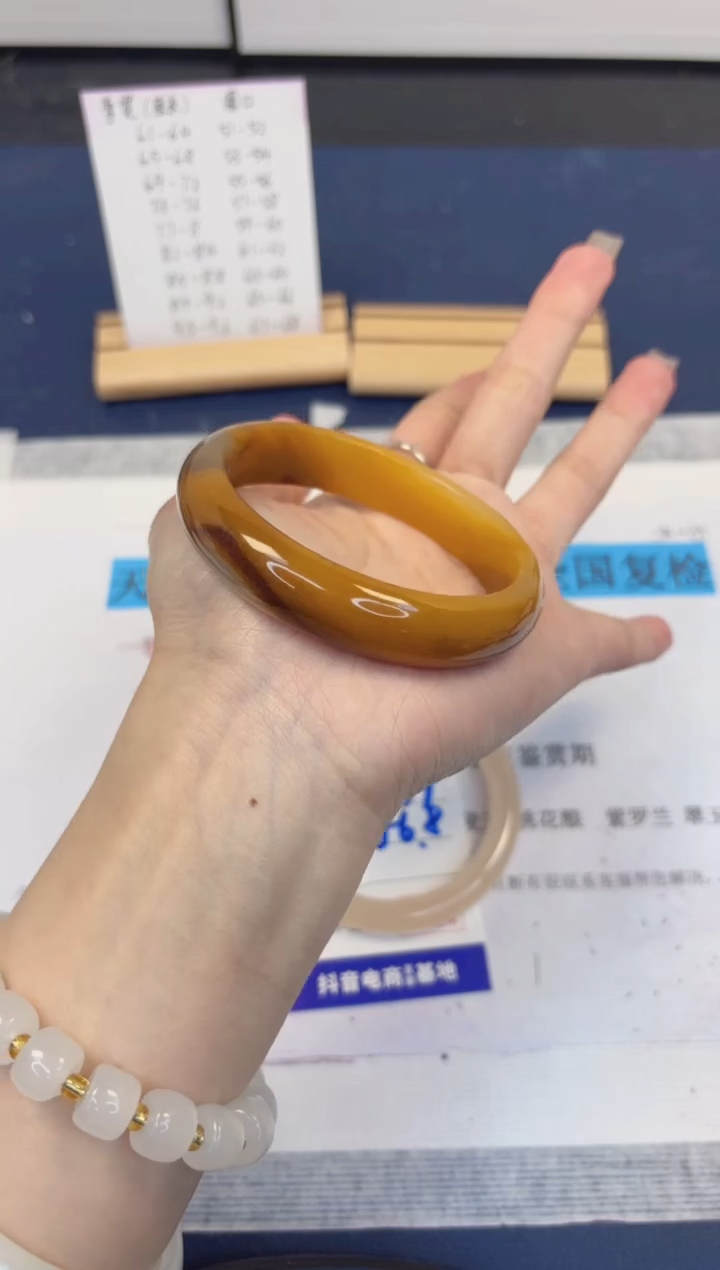 【闪购商品】石英质玉手镯未镶嵌258-财气镯-圈口60