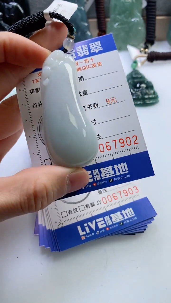 【闪购商品】翡翠挂件未镶嵌         