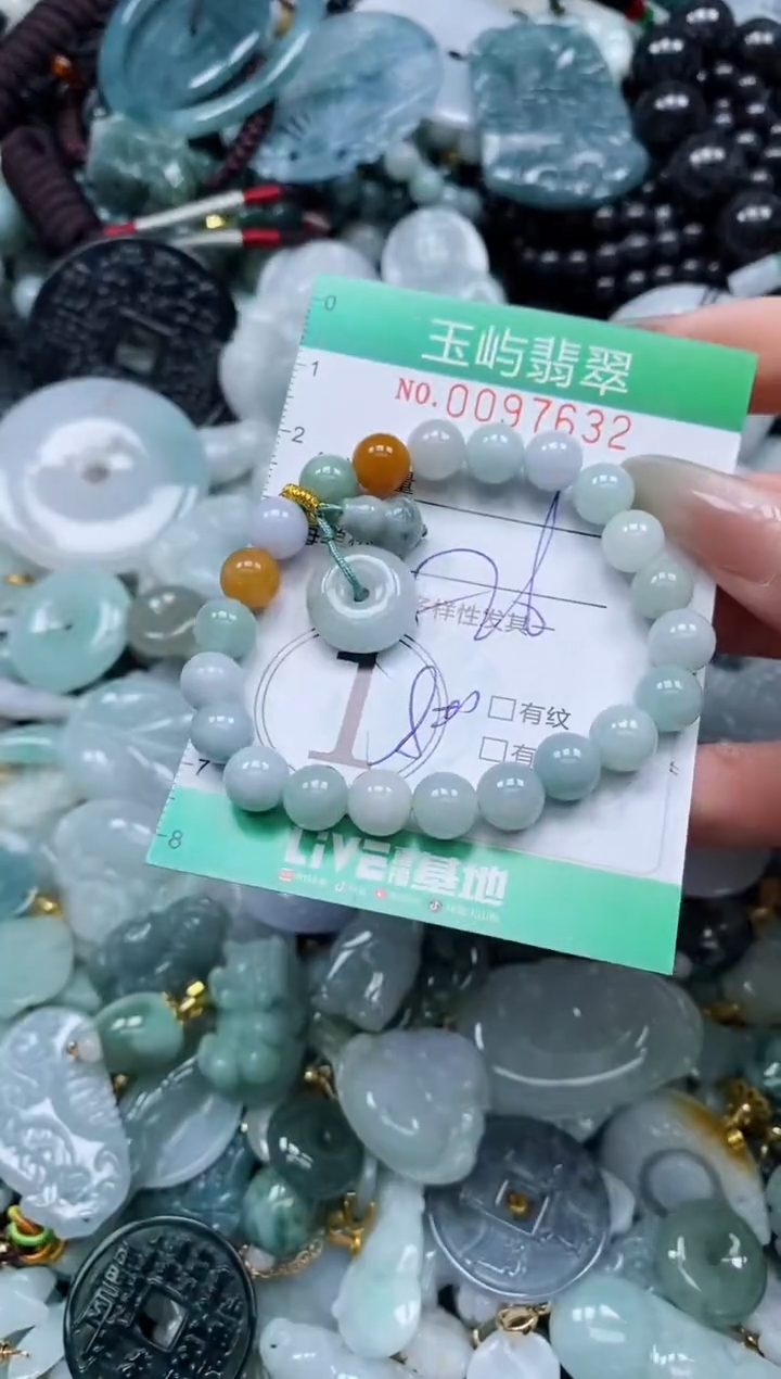 【闪购商品】翡翠未镶嵌颈饰闪购0097632多样性发其一