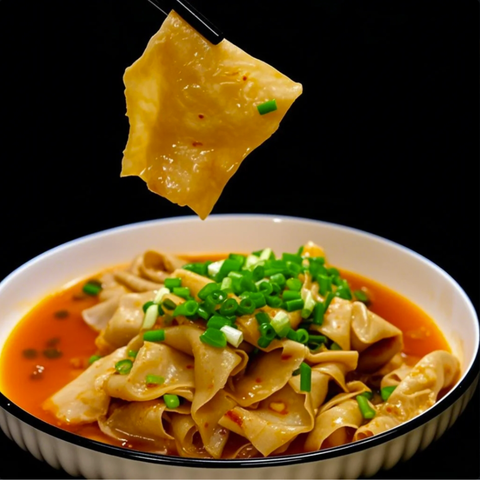 永顺老豆皮湘西农家手工豆皮传统豆腐皮火锅食材凉拌炒菜260克/袋