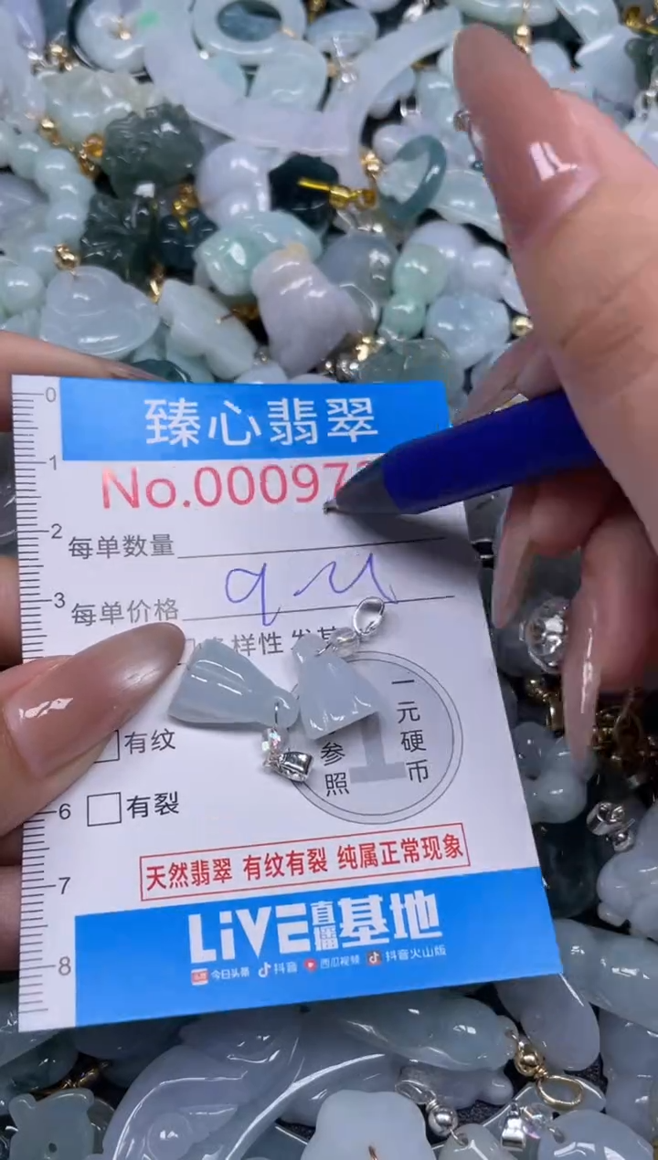 颈饰未镶嵌翡翠9724