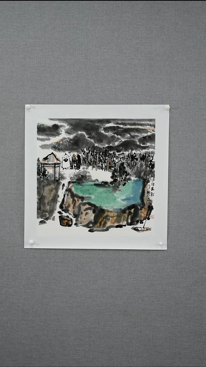 【闪购商品】绘画苏文炳-山水-2.2平尺-01