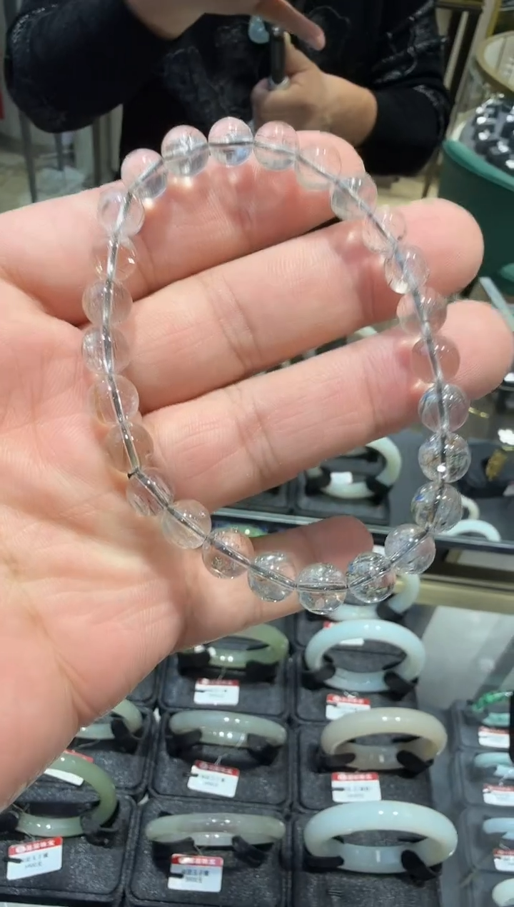 未镶嵌手链水晶多样性发一