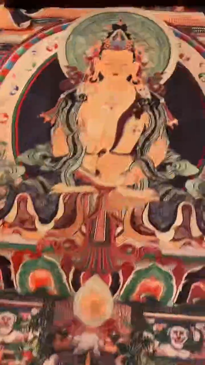 装裱画精美唐卡tk16092