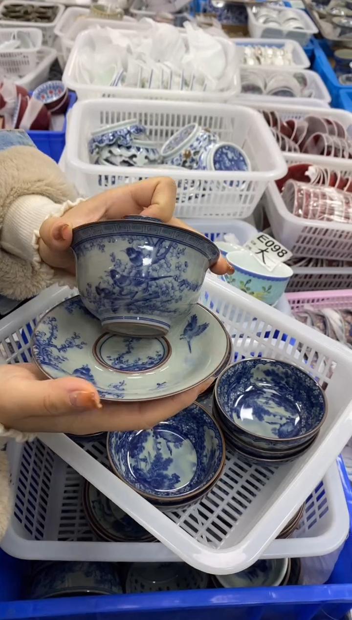 陶瓷景德陶瓷茶具容量约160