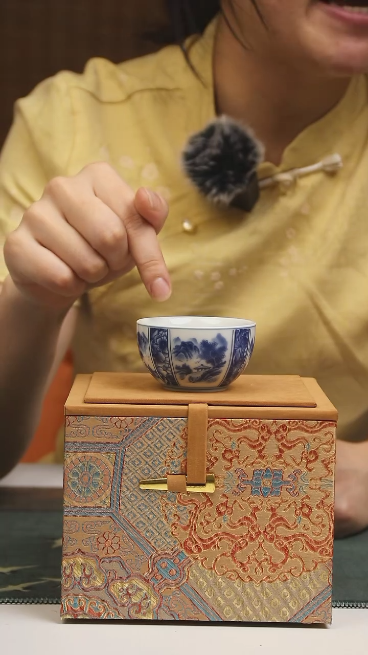 景德镇高温瓷四季杯