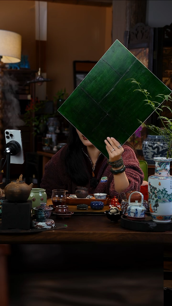 大漆茶盘  景德镇陶瓷福利款