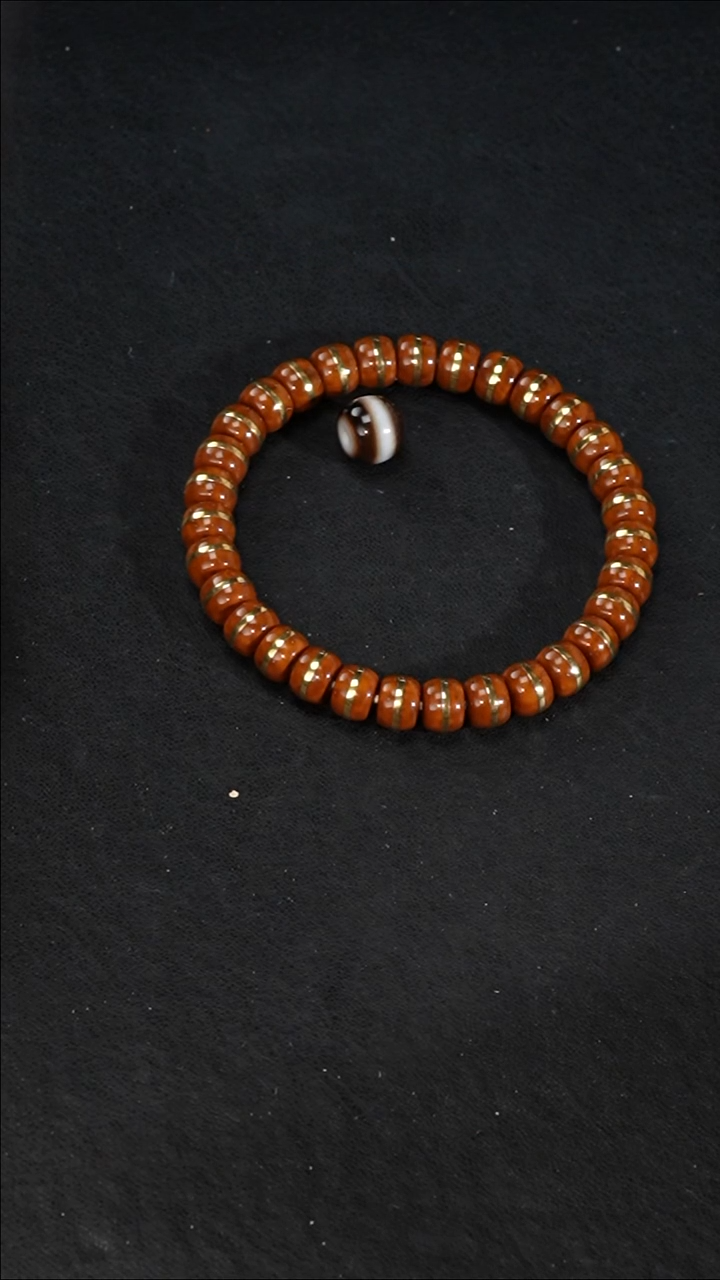 手串紫金鼠头货鼠尖纯肉金腰带