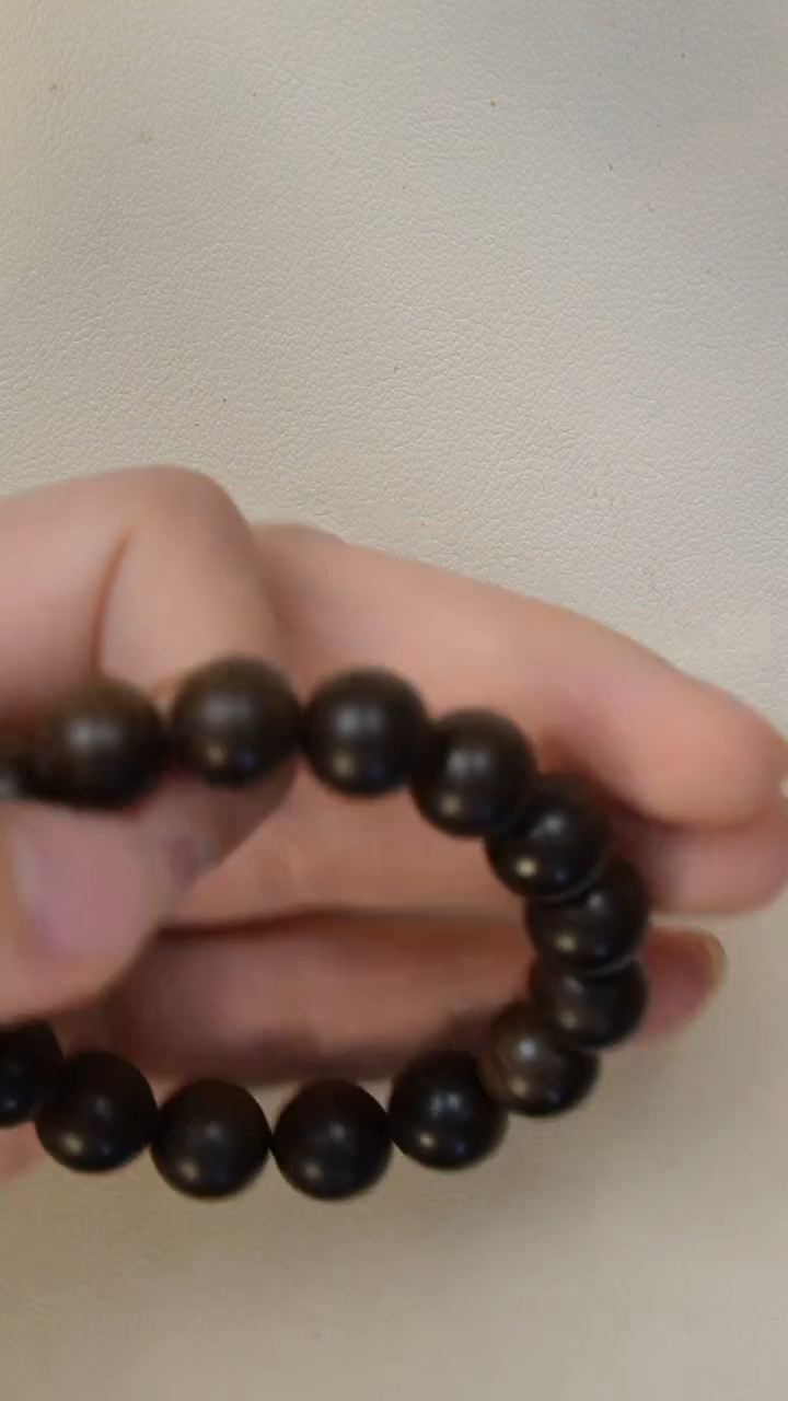 【闪购商品】檀香木手串/手链阴沉老山檀香1.0圆珠单圈